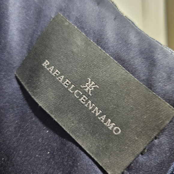 Rafael Cennamo blue gown size 2 - Picture 4 of 5